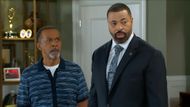 Bill made another tantalizing reference to his deadbeat daddy on Beyond the Gates | Image: CBS